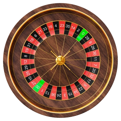 American Roulette Wheel Graph