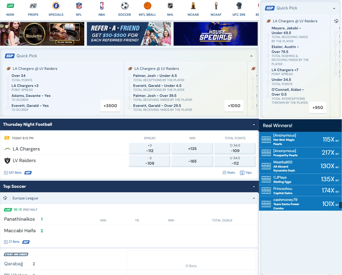 BetRivers Sportsbook NJ Screenshot