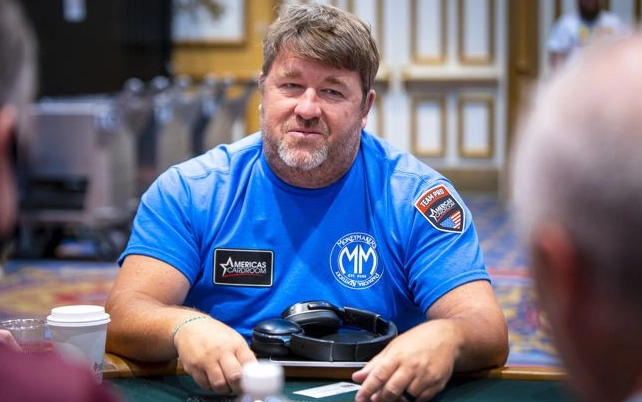 Chris Moneymaker Playing Poker