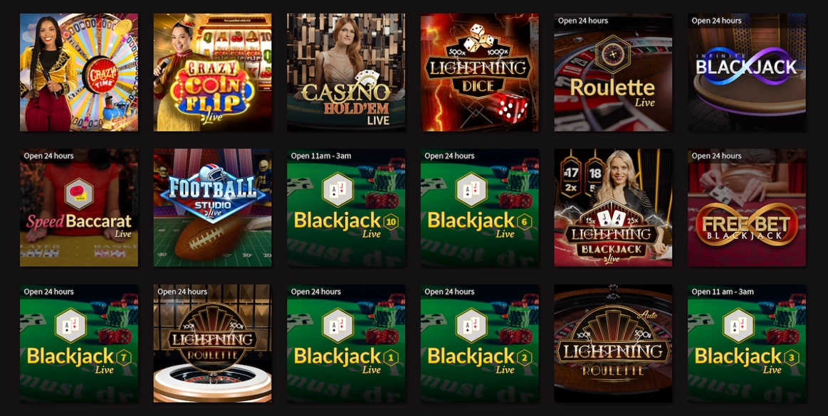 PlayStar Live Casino Screenshot