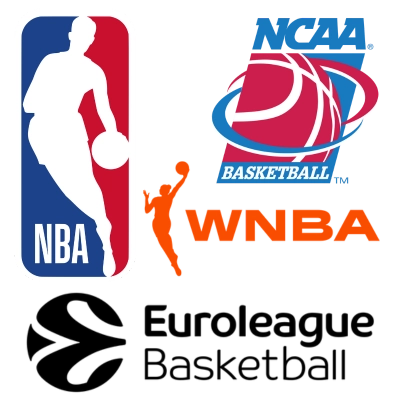Basketball Leagues Logos