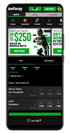 Betway Sportsbook Mobile