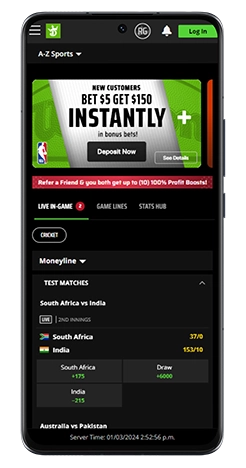 DraftKings Sportsbook Mobile