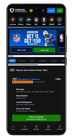 FanDuel Sportsbook Mobile