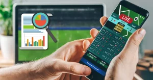 analyzing data with sports betting