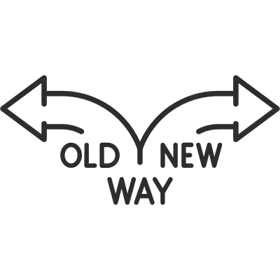 Old vs New Way