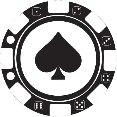 spade poker chip