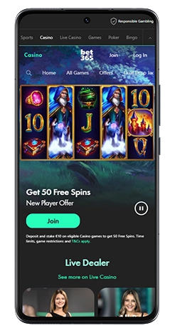 Bet365 Casino Mobile App