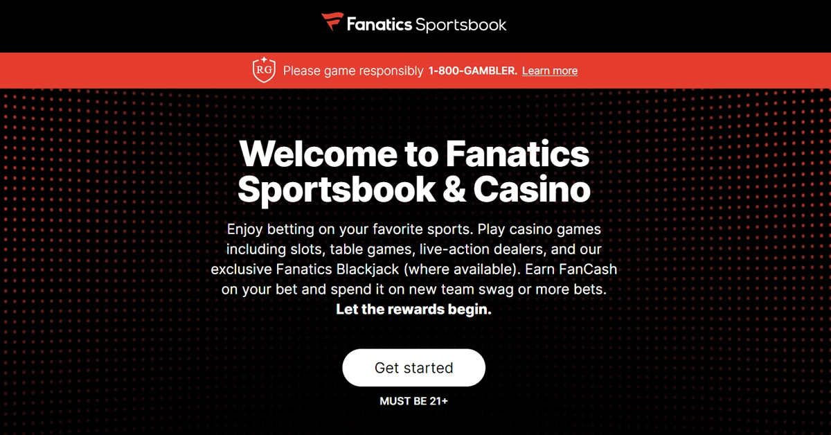 Fanatics Sportsbook and Casino Homepage