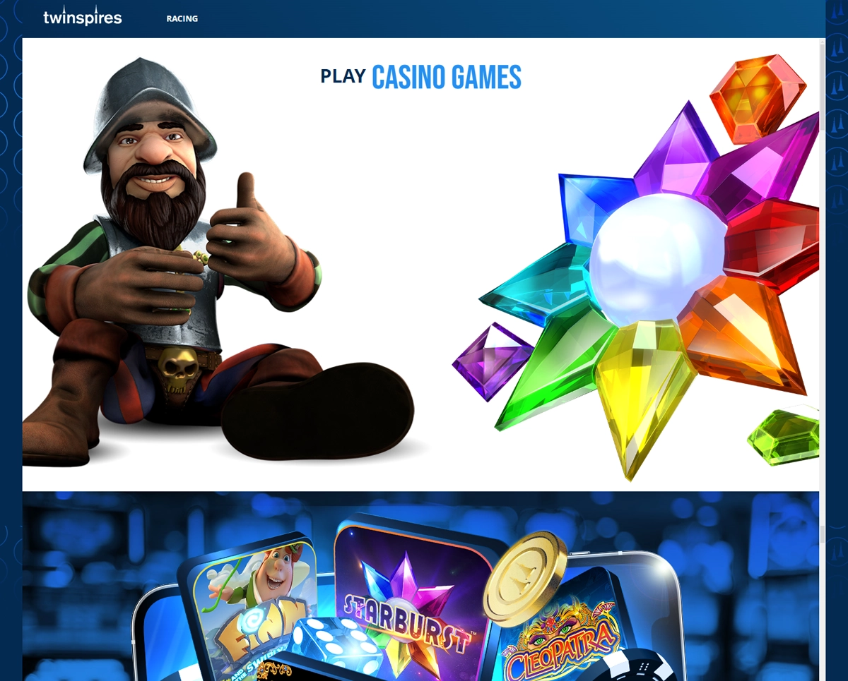 TwinSpires Casino Screenshot