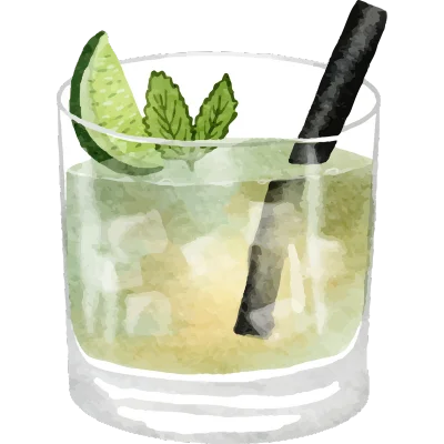 water color mint julep