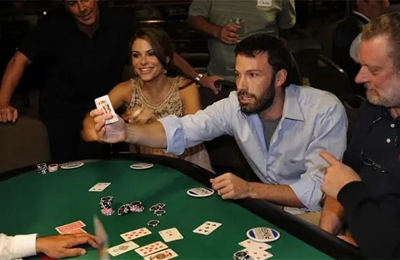 Ben Affleck Playing Blackjack Ben Affleck Playing Blackjack
