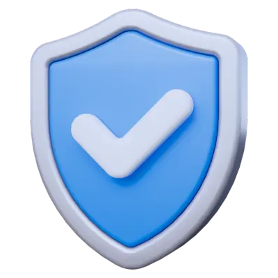 Protection Icon - Shield 3D