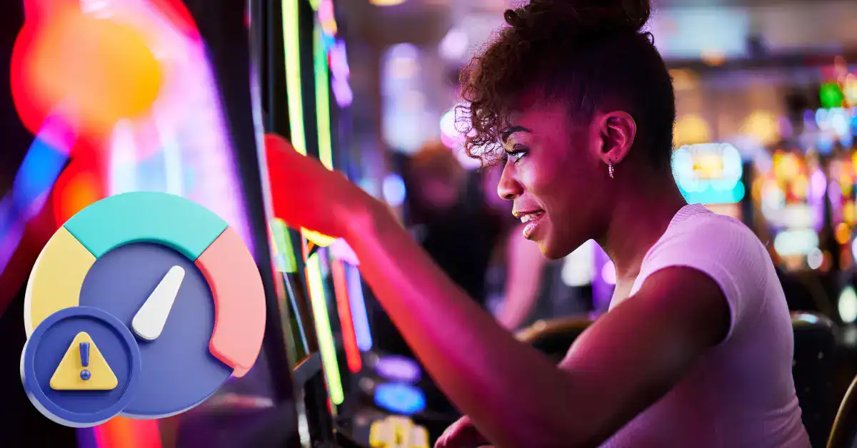 Slot Volatility and Woman Playing Slots