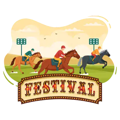 Horse Racing Festival Icon