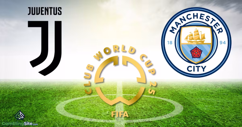 Juventus vs. Manchester City - FIFA Club World Cup 2025 Logo