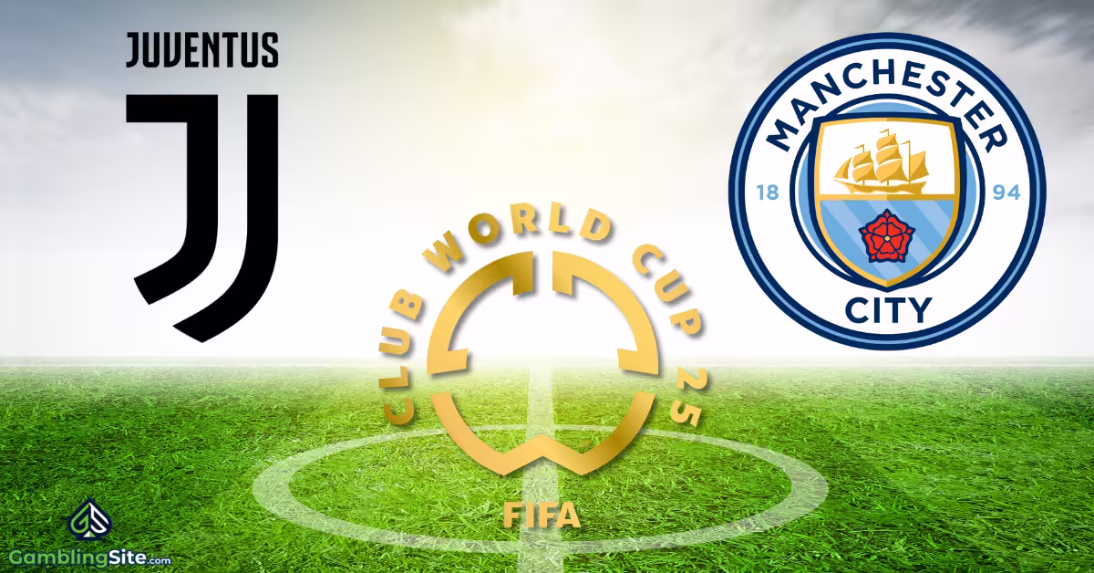 Juventus vs. Manchester City - FIFA Club World Cup 2025 Logo
