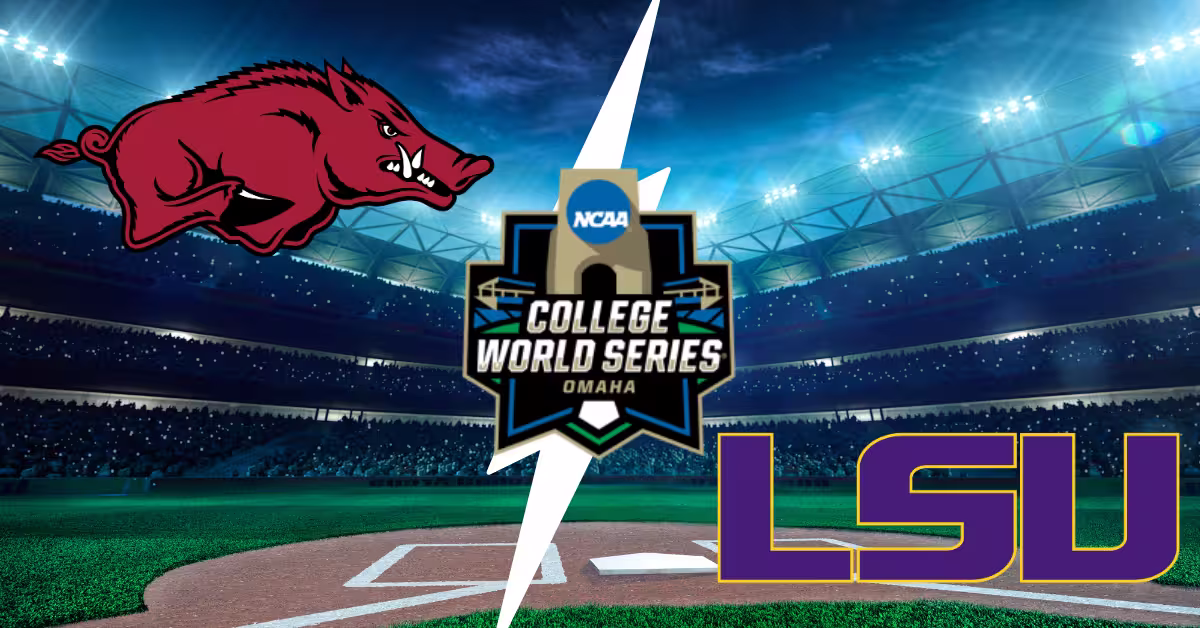 LSU Tigers vs. Arkansas Razorbacks College World Series