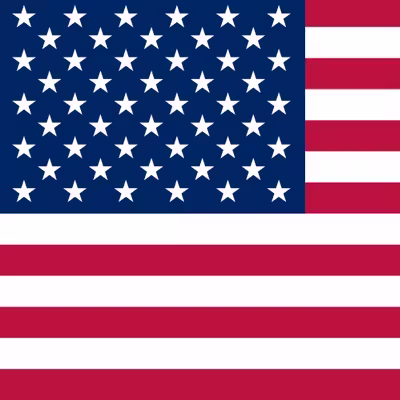 USA Square Flag