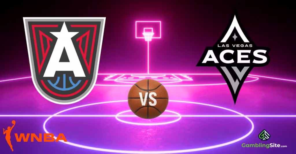 Atlanta Dream vs. Las Vegas Aces - WNBA Logo