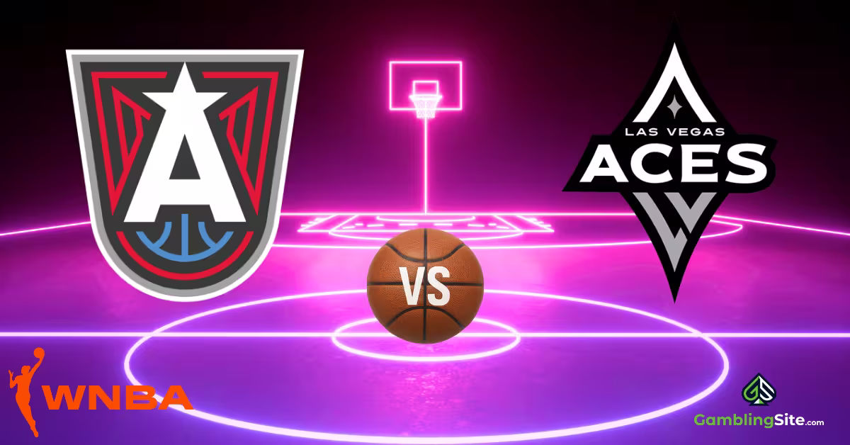Atlanta Dream vs. Las Vegas Aces - WNBA Logo