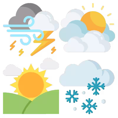 Different Types of Weather Icon