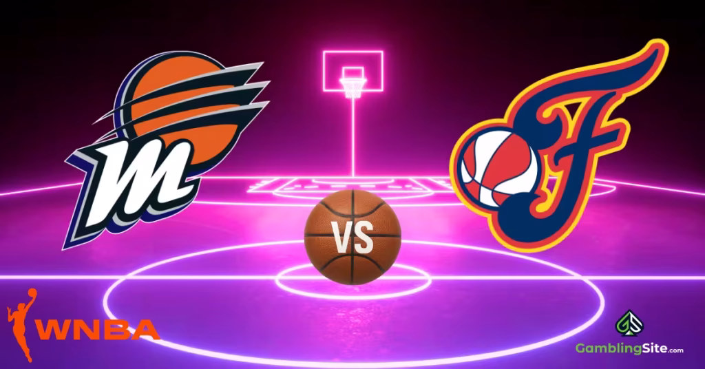 Phoenix Mercury vs. Indiana Fever - WNBA Logo