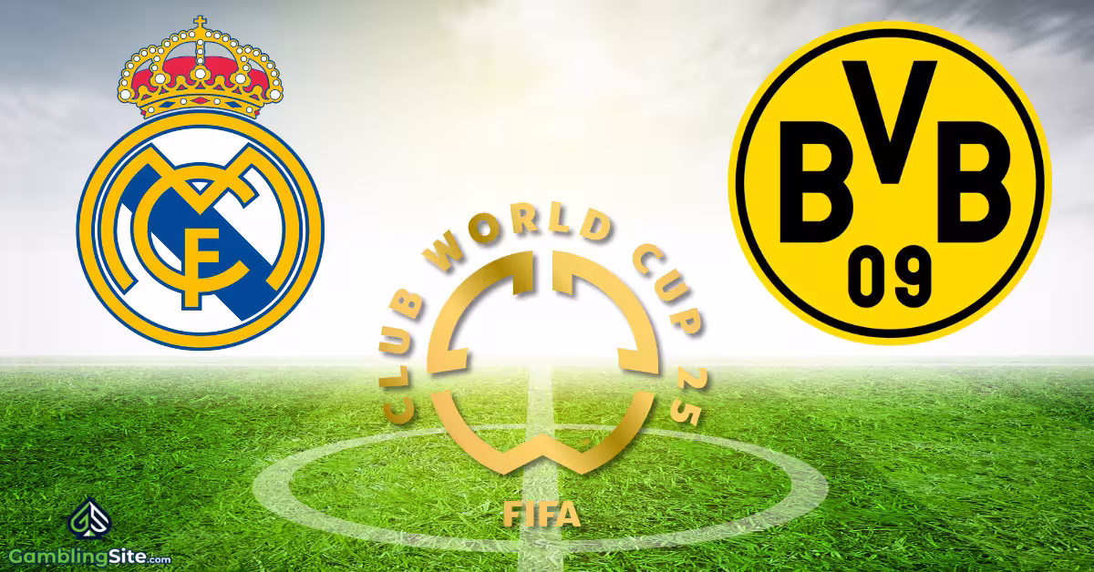 Real Madrid vs. Borussia Dortmund - FIFA Club World Cup 25 Logo