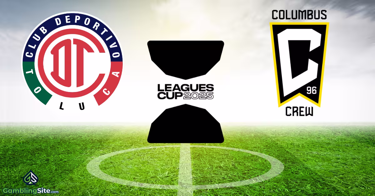 Toluca vs. Columbus Crew - Leagues Cup 2025 Logo