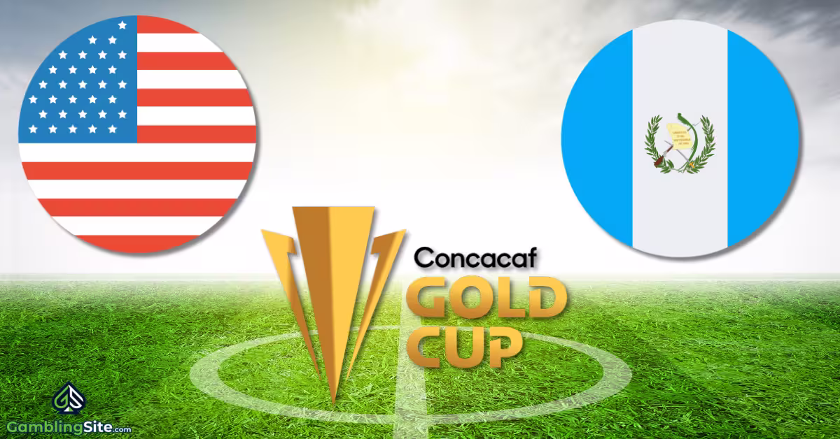 USA vs. Guatemala - Concacaf Gold Cup Logo