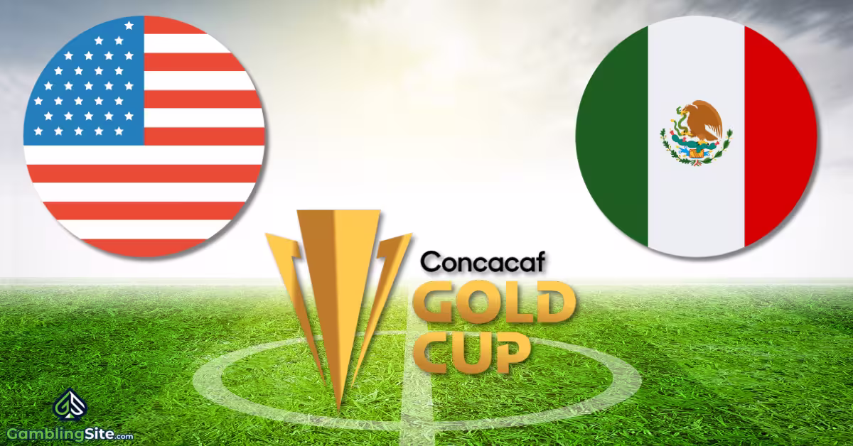 USA vs. Mexico - Concacaf Gold Cup Logo