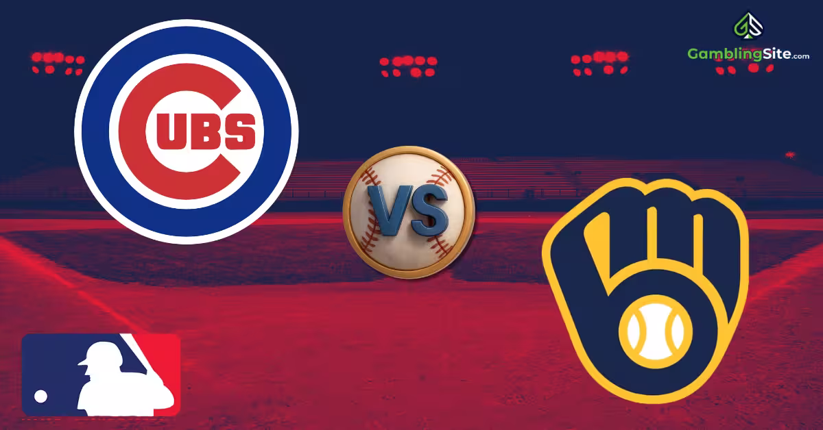Chicago Cubs vs. Milwaukee Brewers - MLB Logo