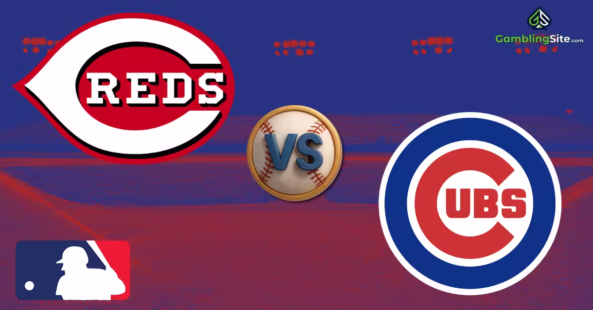 Cincinnati Reds vs. Chicago Cubs - MLB Logo