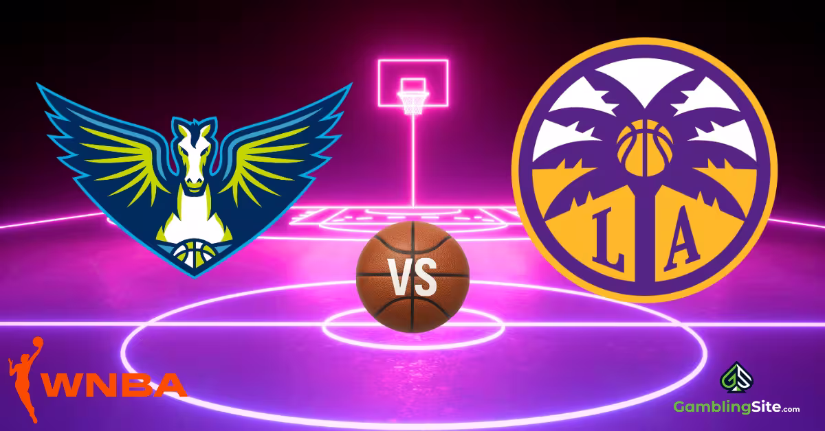 Dallas Wings vs. Los Angeles Sparks - WNBA Logo