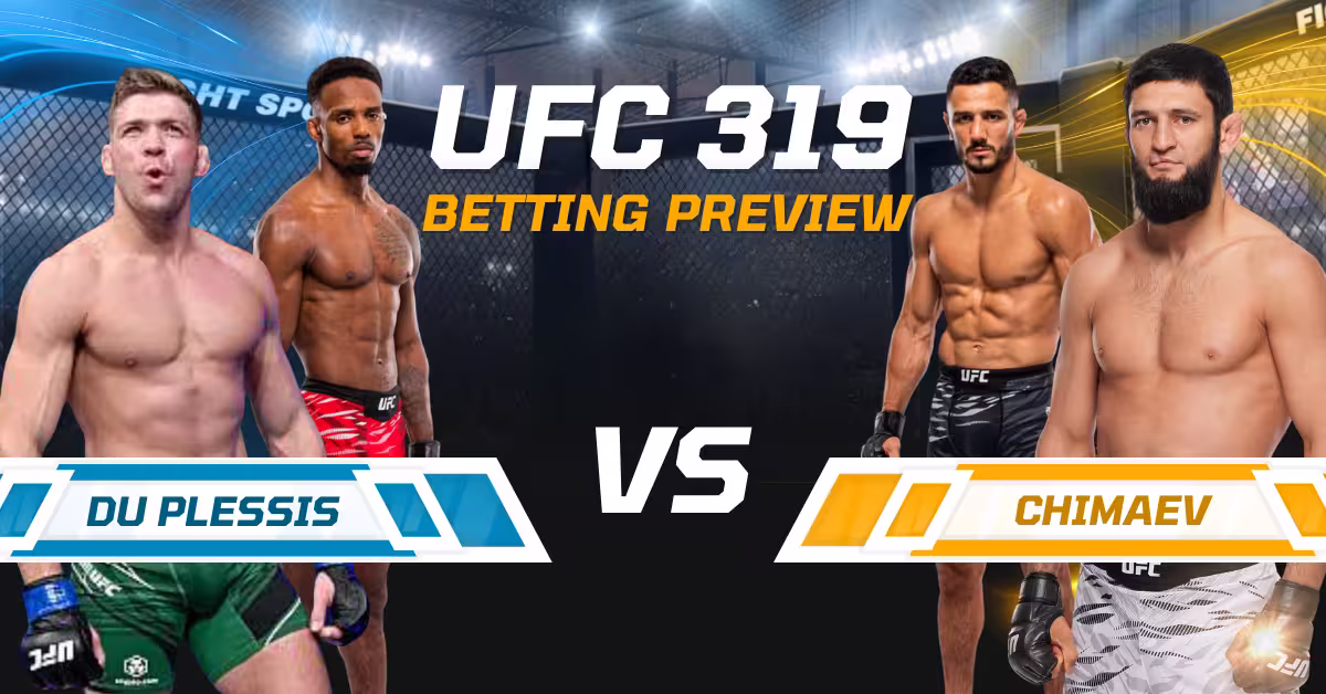 Dricus du Plessis vs. Khamzat Chimaev - UFC 319 - Aaron Pico vs. Lerone Murphy