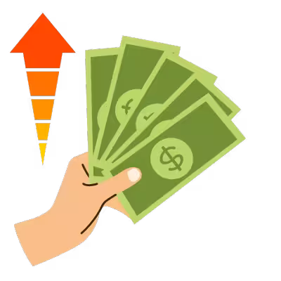 Increasing Bet Sizes Icon