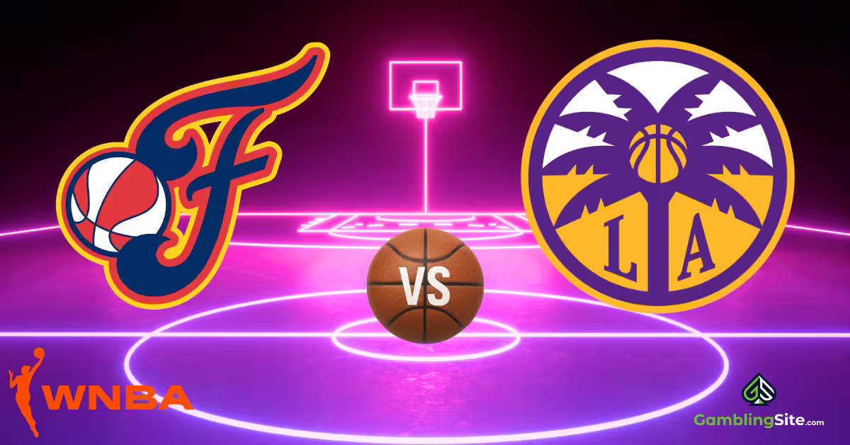 Indiana Fever vs. Los Angeles Sparks - WNBA Logo