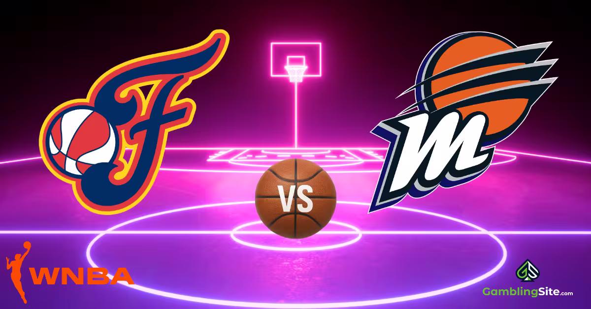 Indiana Fever vs. Phoenix Mercury - WNBA Logo
