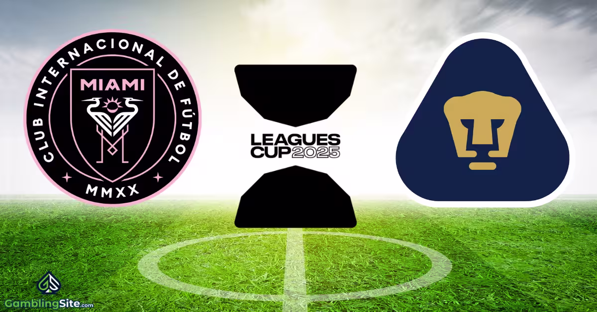 Inter Miami CF vs. Pumas UNAM - Leagues Cup 2025 Logo