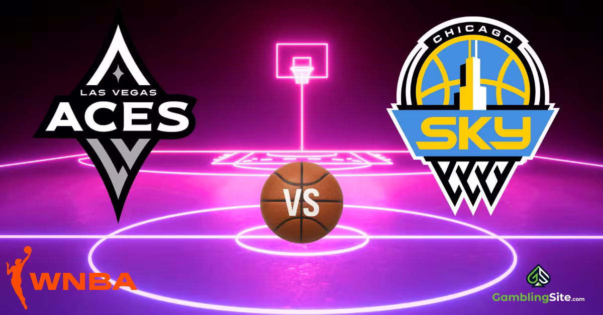 Las Vegas Aces vs. Chicago Sky - WNBA Logo