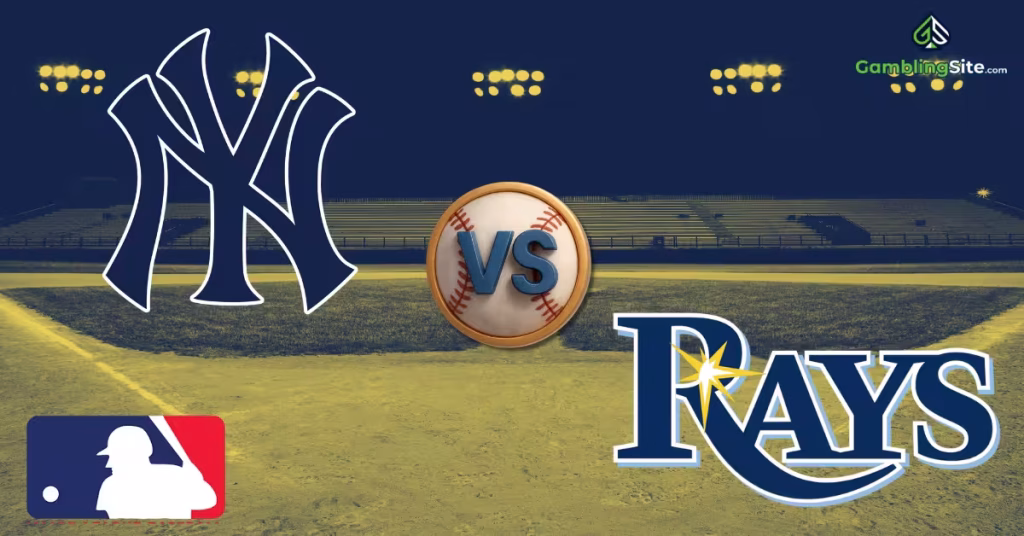 New York Yankees vs. Tampa Bay Rays - MLB Logo