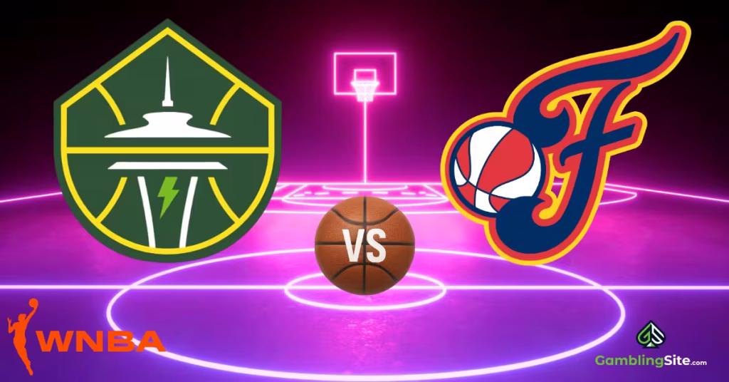 Seattle Storm vs. Indiana Fever - WNBA Logo