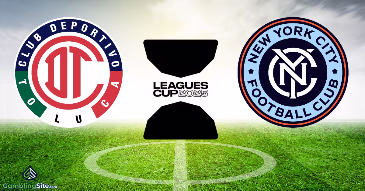 Toluca vs. New York City FC - Leagues Cup 2025 Logo