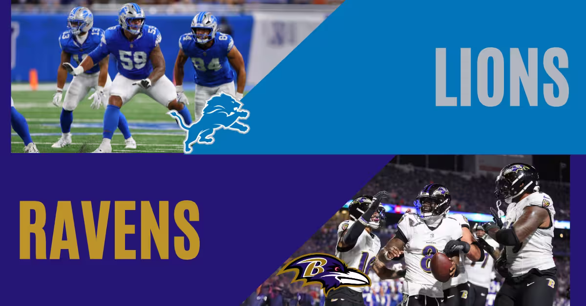 Detroit Lions vs. Baltimore Ravens