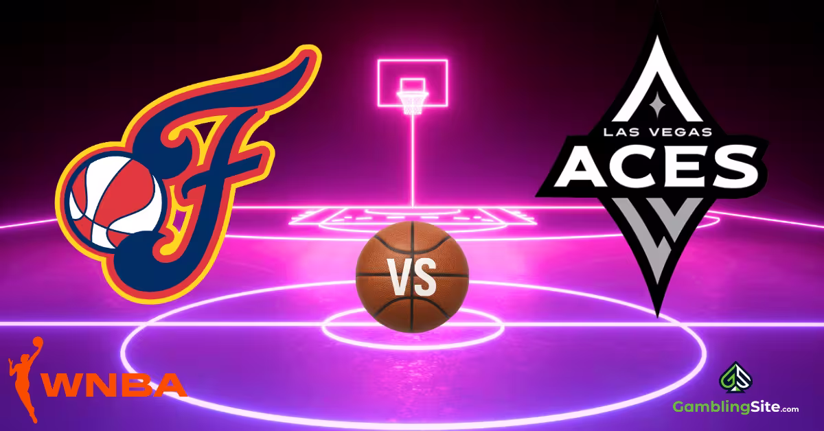 Indiana Fever vs. Las Vegas Aces - WNBA Logo