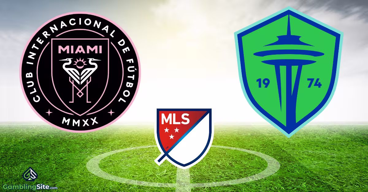 Inter Miami CF vs. Seattle Sounders - MLS Logo