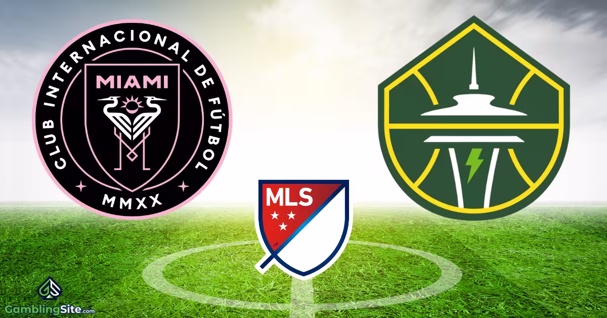 Inter Miami CF vs. Seattle Sounders - MLS Logo