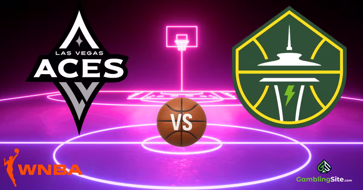 Las Vegas Aces vs. Seattle Storm - WNBA Logo