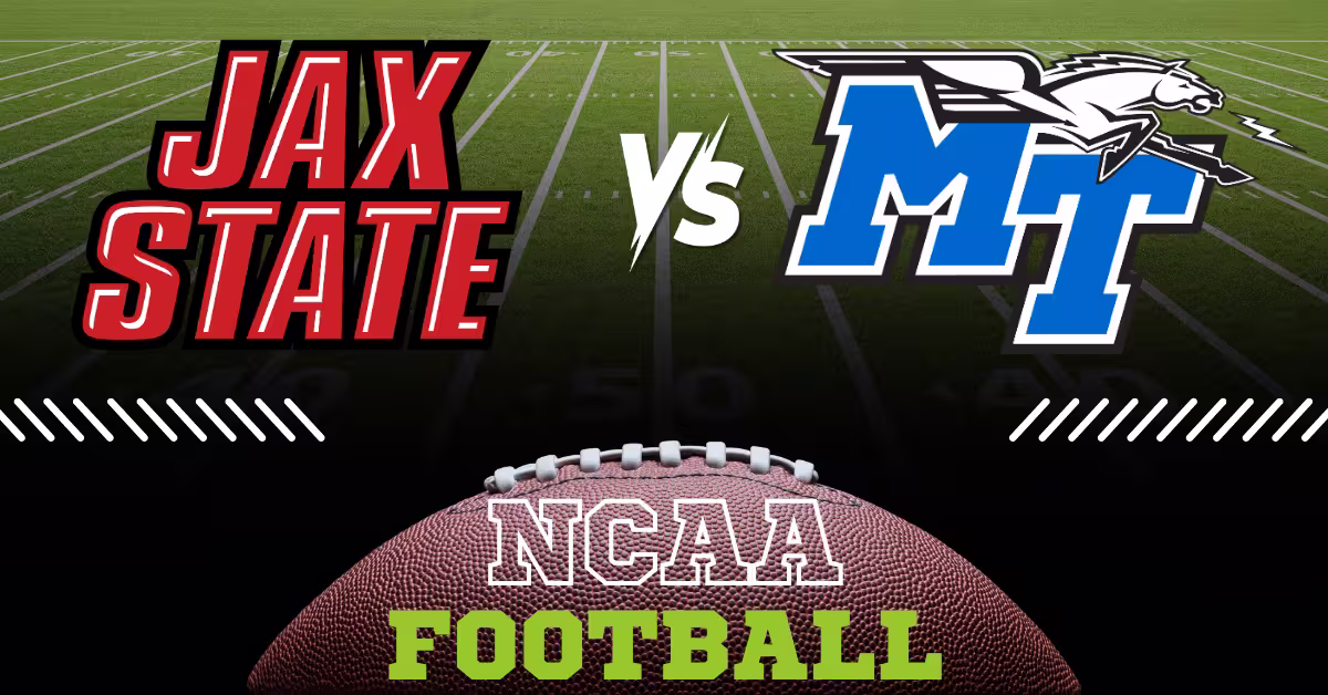 Jacksonville State Gamecocks vs. Middle Tennessee Blue Raiders - NCAA Football