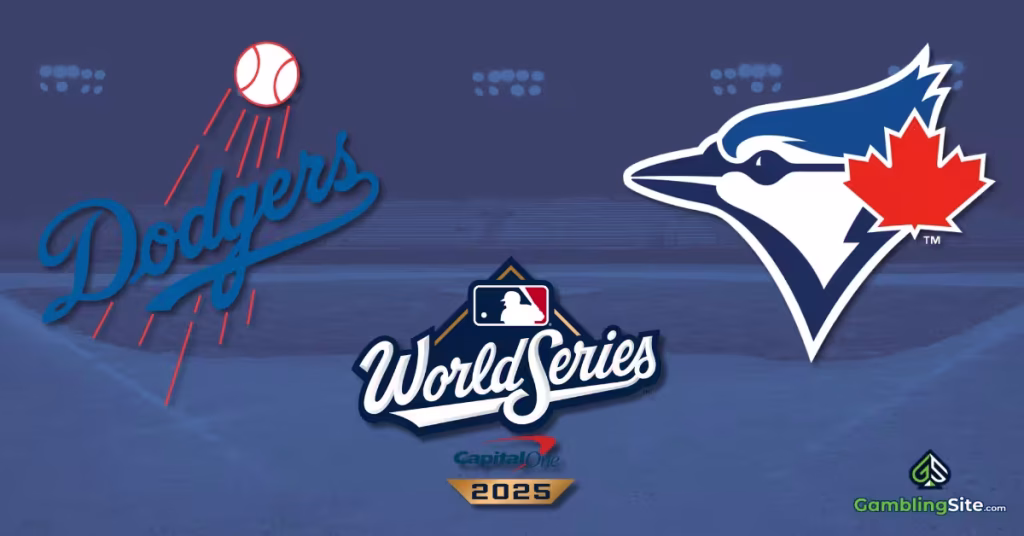 Los Angeles Dodgers vs. Toronto Blue Jays - 2025 World Series Logo